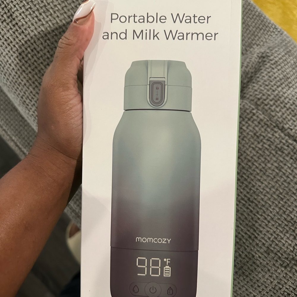 Momcozy Portable Water and Milk Warmer - Gray